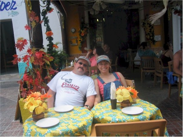 One of our favorite places to go and spend weeks at a time. Cozumel Mexico! Isn't she awesome!