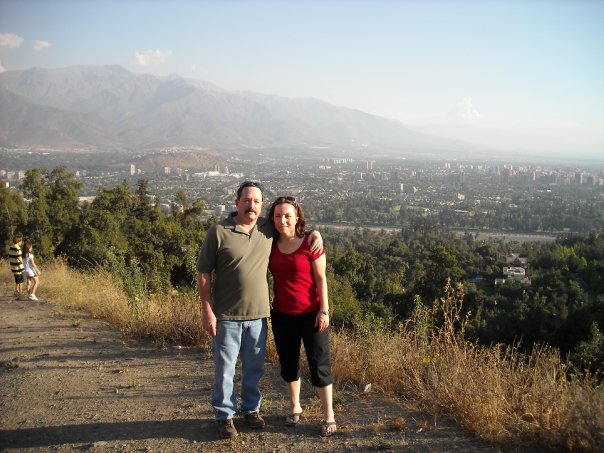 Argentina with my red hot momma!