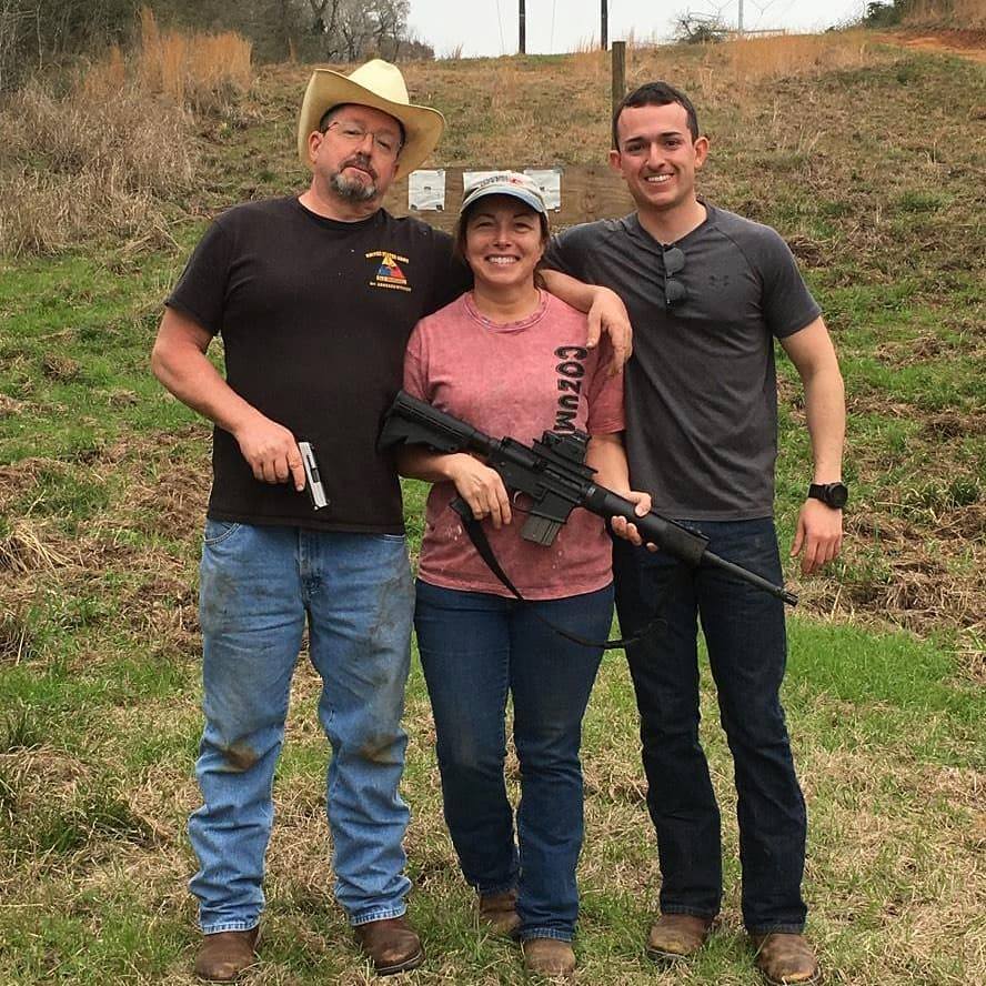 She can cook, shoot, and romp in the mud. It doesn't get any better than her.